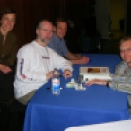 With Sheryl Mackay, Douglas Coupland, and Darrell Fox